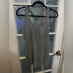 Studio Y Gray Sparkle Women's Top